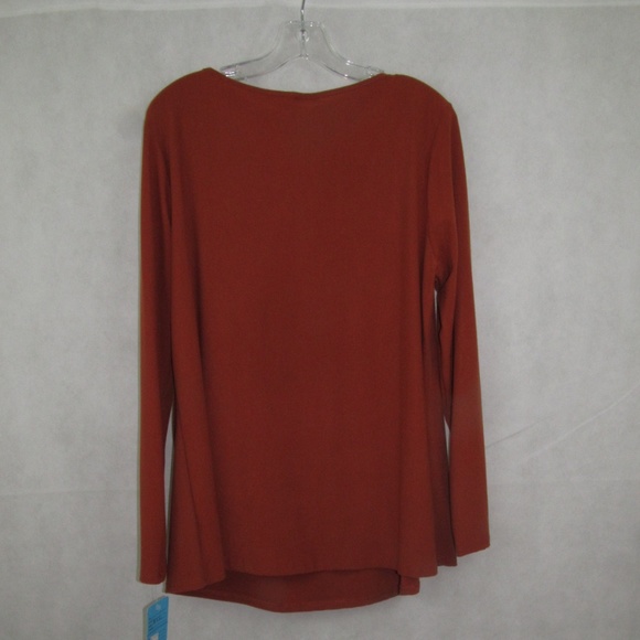 LIZ in LA Top Plus Sizes 1X 2X 3X Long Sleeve - Picture 6 of 8